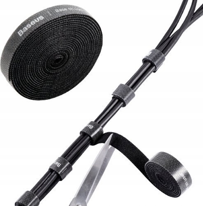 Picture of Organizer Baseus Tama rzepowa Circle Velcro organizer 50cm czarna - BSU9020