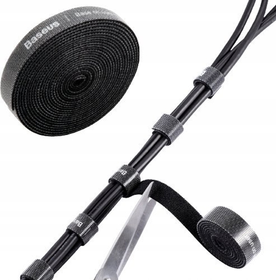 Picture of Organizer Baseus Tama rzepowa Circle Velcro organizer 50cm czarna - BSU9020