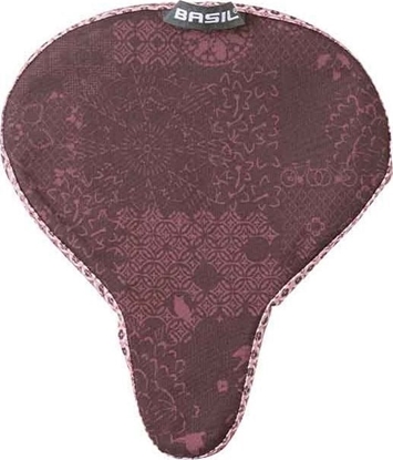 Attēls no Basil Pokrowiec na siodo BASIL BOHEME SADDLE COVER wododporny, fig red (NEW 2024)