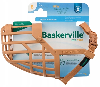 Attēls no BASKERVILLE KAGANIEC CLASSIC 8 BEOWY     d. 7,5cm obwód 32cm