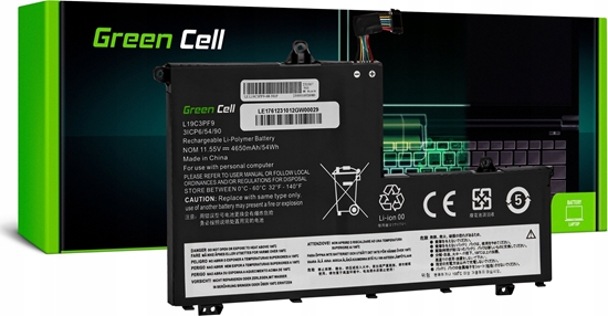 Изображение Bateria Green Cell Bateria Green Cell L19C3PF1 L19D3PF1 L19L3PF8 L19M3PF1 do Lenovo ThinkBook 14-IIL 14-IML 15-IIL 15-IML
