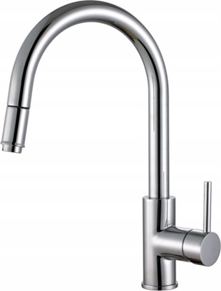 Picture of Bateria kuchenna Sourcing Kitchen faucet with pull-out hose Alveus Delos chrome