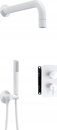 Изображение Bateria prysznicowa Deante Zestaw prysznicowy podtynkowy z BOXem mieszaczowym - z gówk natryskow