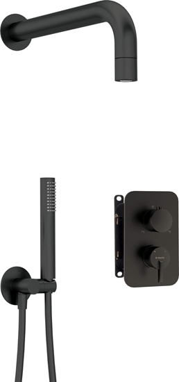 Изображение Bateria prysznicowa Deante Zestaw prysznicowy podtynkowy z BOXem mieszaczowym - z gówk natryskow