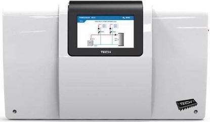 Attēls no Bateria prysznicowa Tech Sterownik do instalacji z OpenTherm i-2 Plus (obsuga: 2 siowniki zaworu) biay