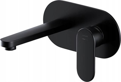 Picture of Bateria umywalkowa Cersanit Crea podtynkowa czarny mat (S951-333)