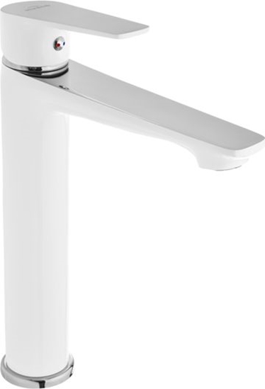 Picture of Bateria umywalkowa Invena Dokos stojca biay (BU-19-W02)