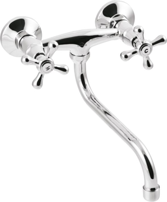 Picture of Bateria umywalkowa Invena Roma cienna chrom (BC-21-00S-L)