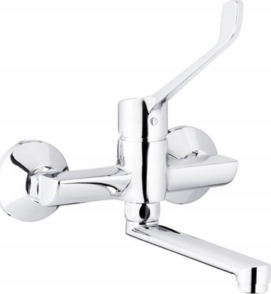 Изображение Bateria umywalkowa KFA BATERIA MEDICO NEW, SPECJALNA, UMYWALKOWA, CIENNA Z UCHWYTEM MEDYCZNYM, CHROM