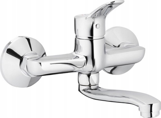 Изображение Bateria umywalkowa KFA BATERIA MORRIS UMYWALKOWA, CIENNA Z WYLOTEM 150 MM, CHROM