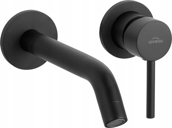 Picture of Bateria umywalkowa Sourcing IN-WALL WASHBASIN MIXER DAFNI. BLACK