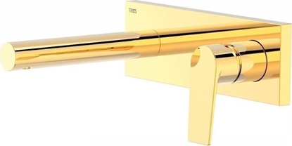 Attēls no Bateria umywalkowa Tres Concealed washbasin mixer TRES PROJECT 211.202.01 OR (golden)