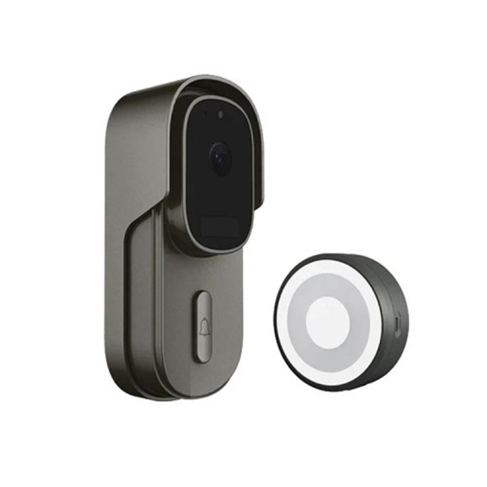 Picture of Battery Doorbell WiFi | Outdoor Camera + Chime| 2MP | Tuya | Black