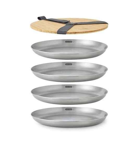 Picture of BB-Zestaw 4 talerzy stalowych 6el. NEW