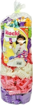 Picture of Bczek Klocki konstrukcyjne 500 elementów dla dziewczynek (KL-500D)