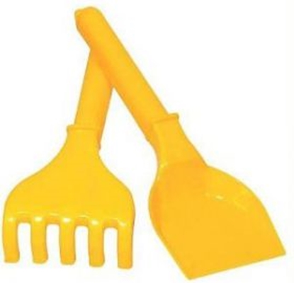 Picture of Bczek opatka + grabki do piasku