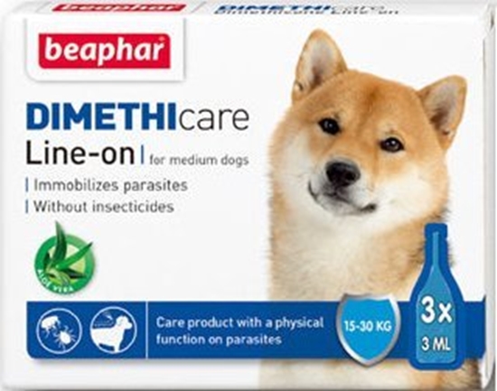 Picture of Beaphar Flea & Tick Line On (Dimethicone) Medium Dog