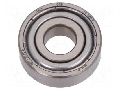Изображение Bearing: single row deep groove ball; ¨int: 7mm; ¨out: 19mm; W: 6mm