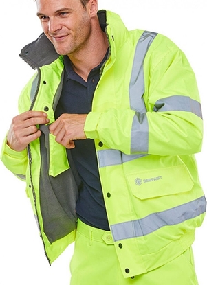 Picture of BEESWIFT Kurtka ostrzegawcza BEESWIFT Bomber, rozm. XXXL, óta