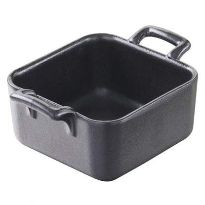 Picture of BELLE CUISINE NOIR mini naczynie kwadratowe 7x7 cm