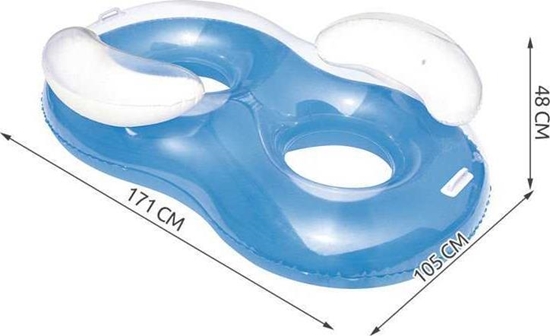 Picture of Bestway 43009 Inflatable Cool Comfort Double Pool Tube 188×117cm