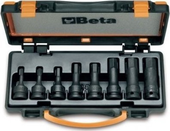 Picture of Beta Tools ZESTAW NASADEK UDAROWYCH,KOÅC.TRZPIENIOWA SZEÅCIOKÄTNA 1/2''