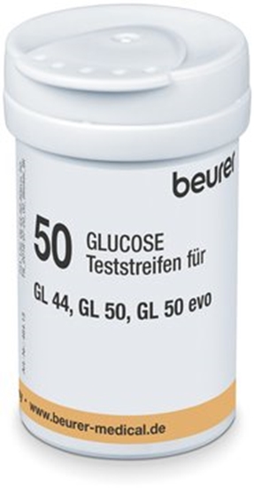 Picture of Beurer GL44 test strips for blood glucose meter