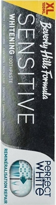 Picture of BEVERLY HILLS Perfect White Sensitive Toothpaste wybielajca pasta do zbów nadwraliwych 100ml