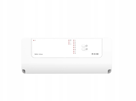 Picture of Bezprzewodowy przekanik na szyn din niebieski PS-10 230 Tech Sterowniki