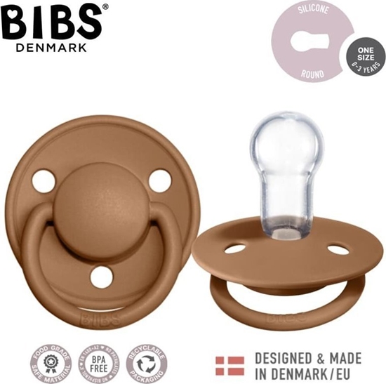 Picture of Bibs BIBS DE LUX EARTH ONE SIZE Smoczek uspokajajcy silikonowy