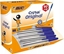 Attēls no BIC Cristal Medium, Clip, Stick ballpoint pen, Blue, 100 pc(s), Medium