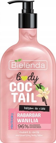 Picture of Bielenda Bielenda Body Coctail Nawilajcy balsam do ciaa Rabarbar + Wanilia 400 ml