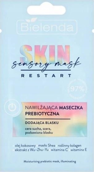 Picture of Bielenda Bielenda Skin Restart Sensory Mask Nawilajca Maseczka prebiotyczna - dodajca blasku 8g