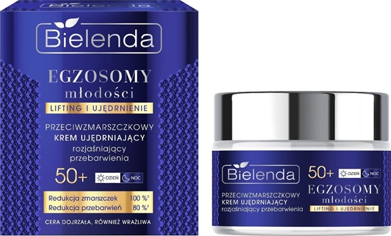Picture of Bielenda Egzosomy Modoci Przeciwzmarszczkowy krem ujdrniajcy 50+ na dzie i noc 50ml