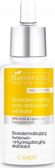 Изображение BIELENDA PROFESSIONAL_C Shot Well Age Peel bioredermalizujcy kwasowo-antyoksydacyjny eksfoliator 20% 30ml