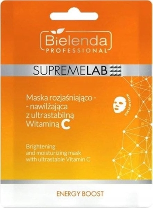 Изображение BIELENDA PROFESSIONAL_SupremeLab Energy Boost maska rozjaniajco-nawilajca z witamin C 1szt.