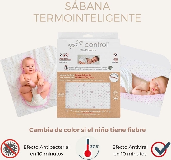 Picture of Bimbidreams Bimbidreams-Termointeligente Przecierad o z gumk 60x120 nieprzemakalne