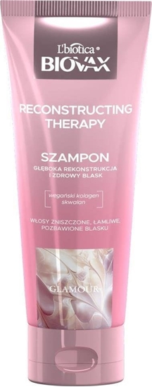 Picture of BIOVAX Glamour Reconstructing Therapy szampon do wosów 200ml