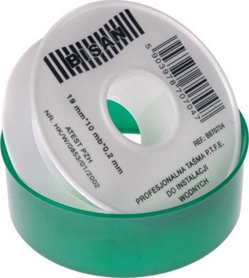 Picture of Bisan Profesjonalna tama Bisan B870704 P.T.F.E 0,20mm/19mm/10mb zielona