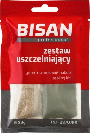 Picture of Bisan Zestaw B870799 uszczelniajcy pasta + pakuy (saszetka) 28g