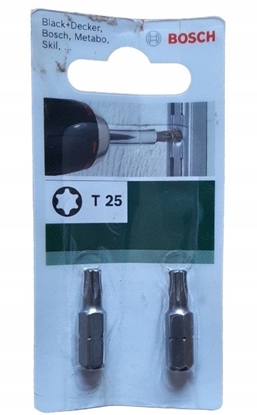 Attēls no BIT T25 25MM 1/4 HEX