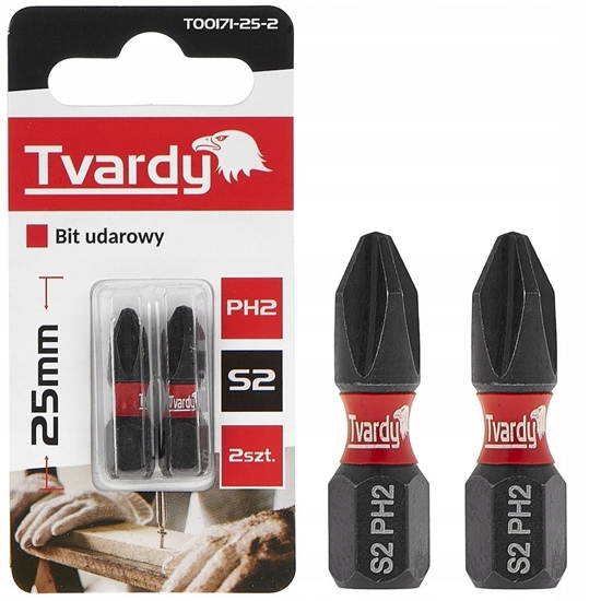 Picture of Bit udarowy PH2 25mm S2 (2/10/100/1000)