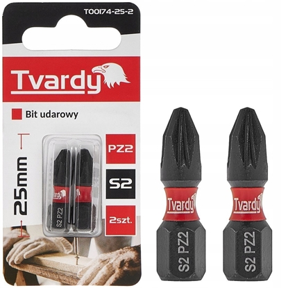 Attēls no Bit udarowy PZ2 25mm S2 (2/10/50/500)