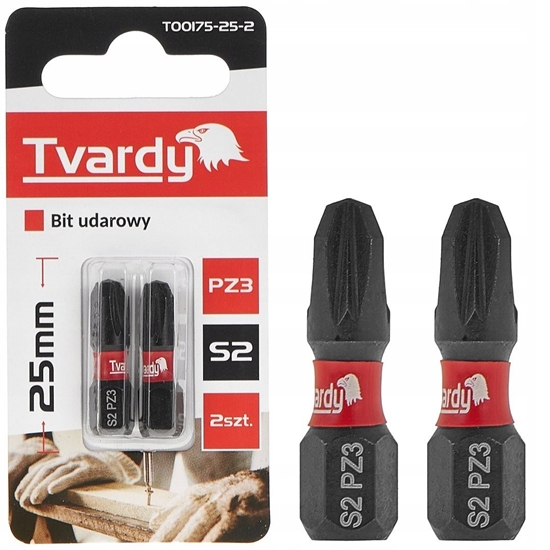 Picture of Bit udarowy PZ3 25mm S2 (2/10/50/500)