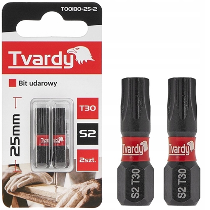 Picture of Bit udarowy T30 25mm S2 (2/10/50/500)