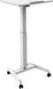 Picture of Roline PC Standing Workstation, height adjustable, tiltable, white