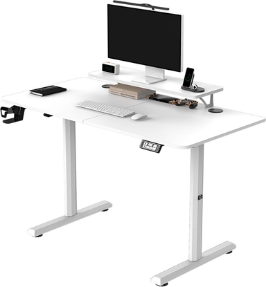 Picture of Biurko Ultradesk Biurko, elektycznie regulowany, 120X60 cm, 72-117 cm, HIGHLANDER WHITE, biay, ULTRADESK