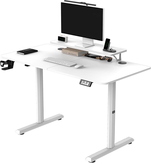 Picture of Biurko Ultradesk Biurko, elektycznie regulowany, 120X60 cm, 72-117 cm, HIGHLANDER WHITE, biay, ULTRADESK