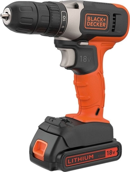 Picture of Black&Decker Akku-Bohrschrauber 18V 1.5Ah BCD001C1