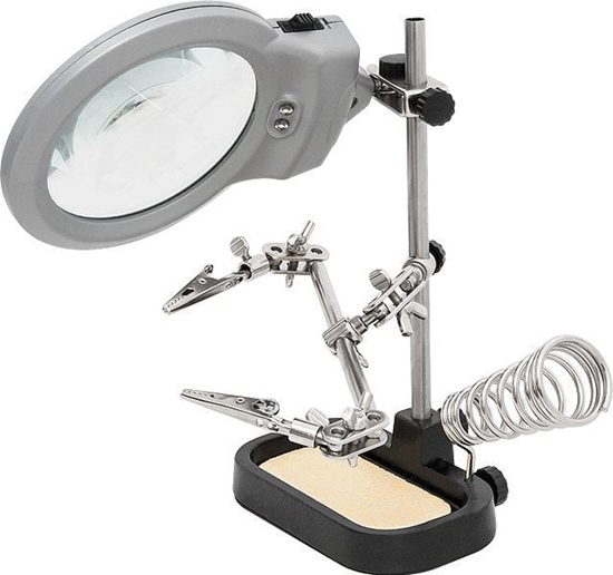 Picture of Blow 2279# Uchwyt trzecia rka lupa + gbka w podst